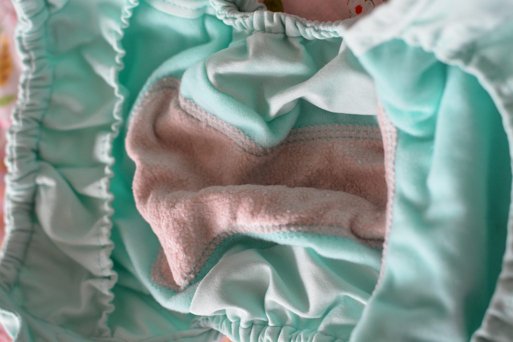Die Außenhülle mit Fleece innen